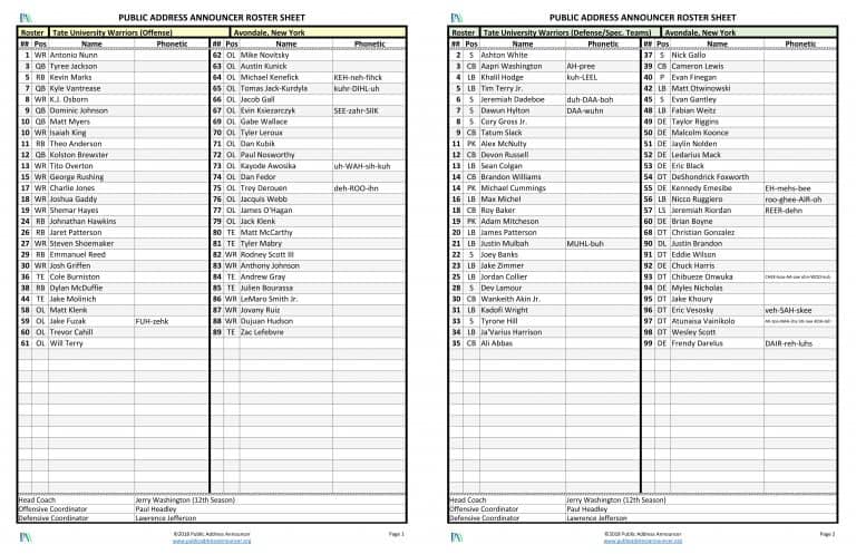 Public Address Announcer Tools